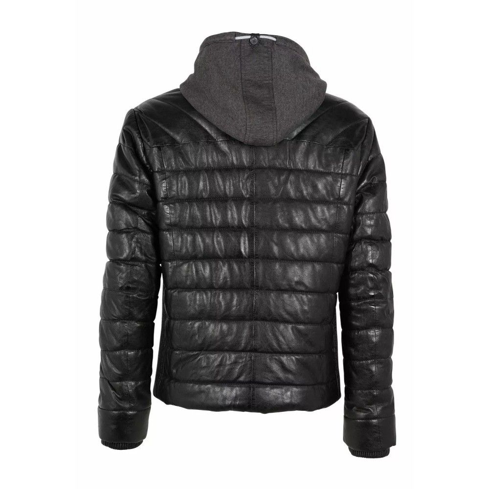 Geaca de Piele Barbati Deercraft Neagra DMStork LNBV W Geaca de Piele Barbati Deercraft Neagra DMStork LNBV W - readytowear.ro