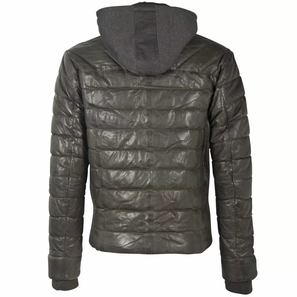 Geaca de Piele Barbati Deercraft Olive DMStork LNBV W geci de piele - readytowear.ro