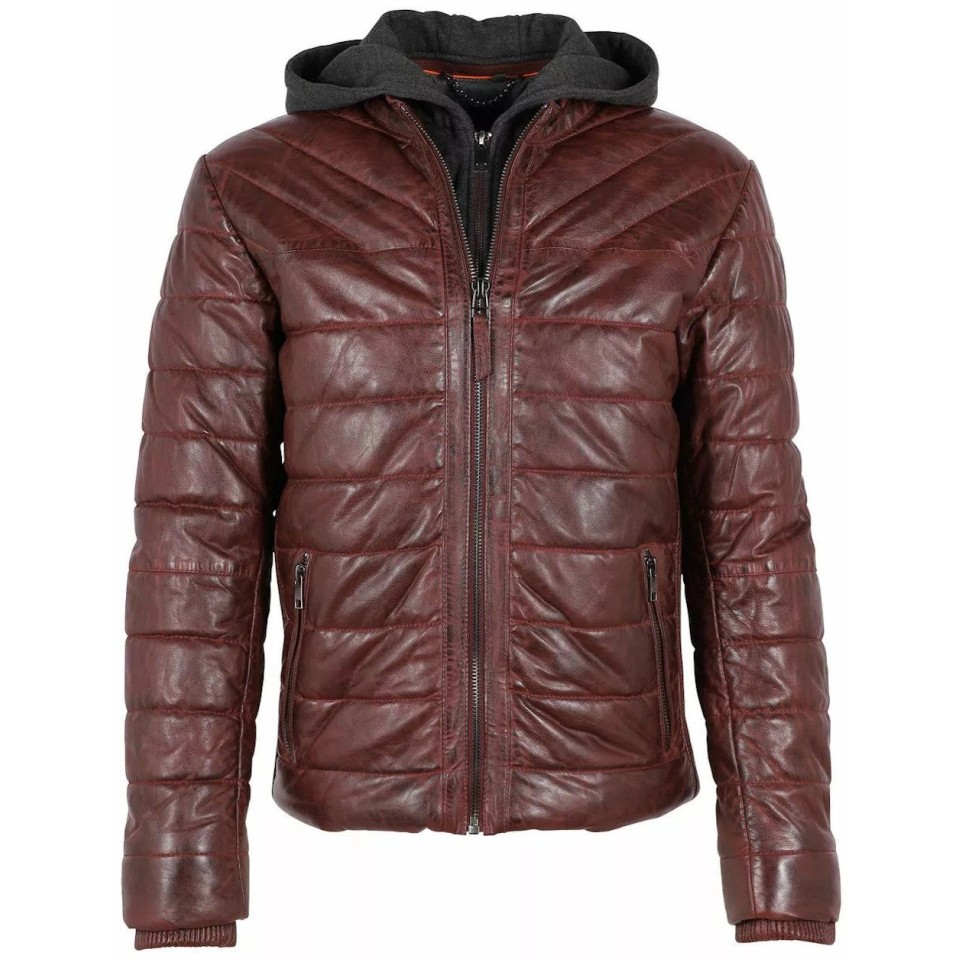 Geaca de Piele Barbati Deercraft Visinie DMStork LNBV W – IMBRACAMINTE