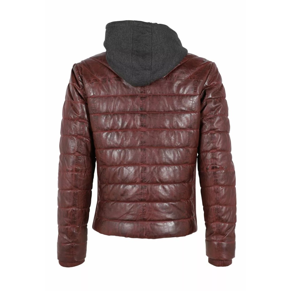 Geaca de Piele Barbati Deercraft Visinie DMStork LNBV W geci de piele - readytowear.ro