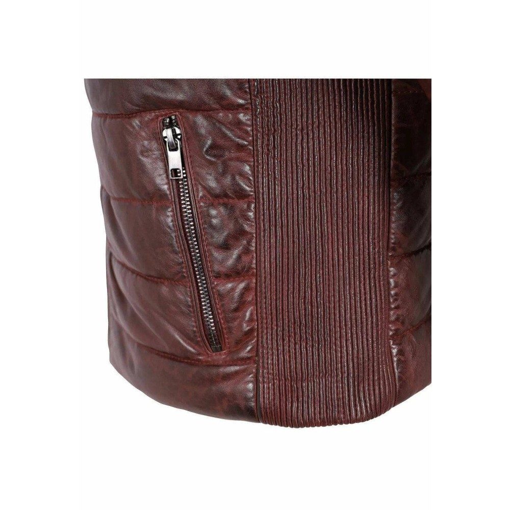 Geaca de Piele Barbati Deercraft Visinie DMStork LNBV W geci de piele - readytowear.ro