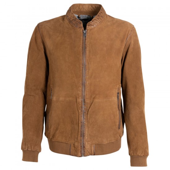 Geaca de Piele Barbati Deercraft Coniac DMSylas Geaca de Piele Barbati Deercraft Coniac DMSylas