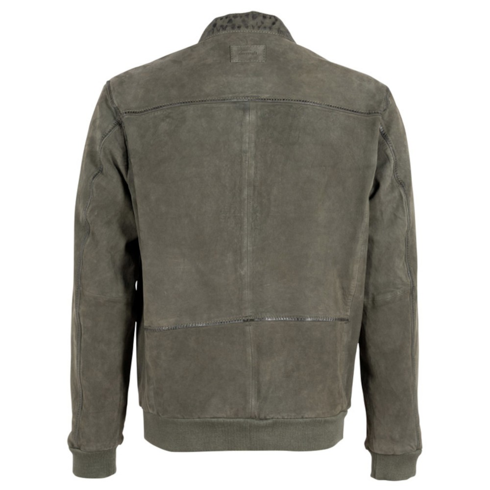 Geaca de Piele Barbati Deercraft Verde Inchis DMSylas Geaca de Piele Barbati Deercraft Verde Inchis DMSylas - readytowear.ro