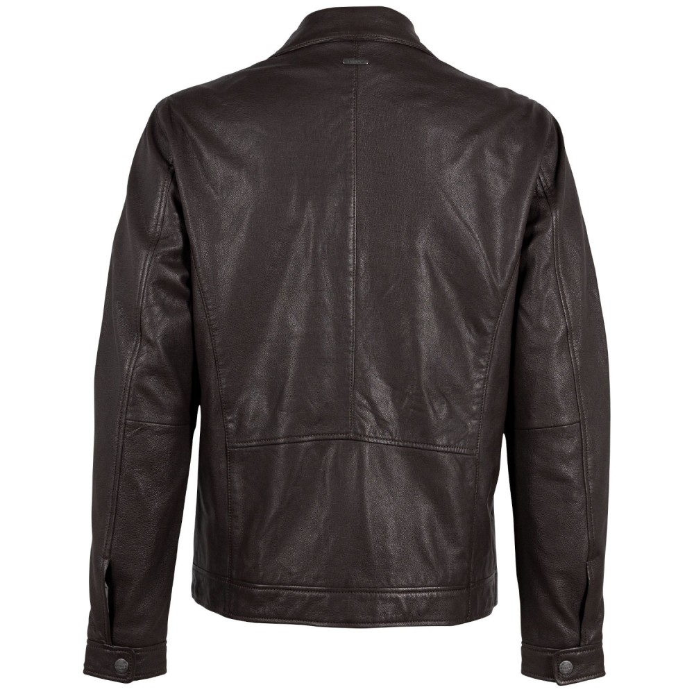 Geaca de Piele Barbati Deercraft Maro Inchis DMThees Geaca de Piele Barbati Deercraft Maro Inchis DMThees - readytowear.ro