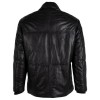 Geaca de Iarna din Piele Barbati Gipsy Neagra Elyo – Geci de Piele