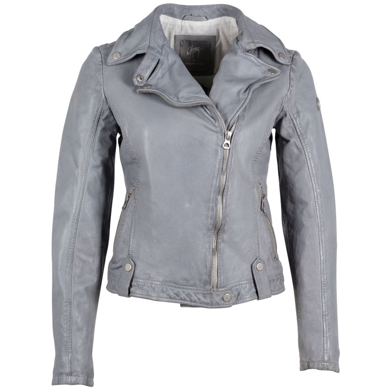 Geaca de Piele Dama Gipsy Albastru Deschis Faible – Black Friday Geaca de Piele Dama Gipsy Albastru Deschis Faible – Black Friday