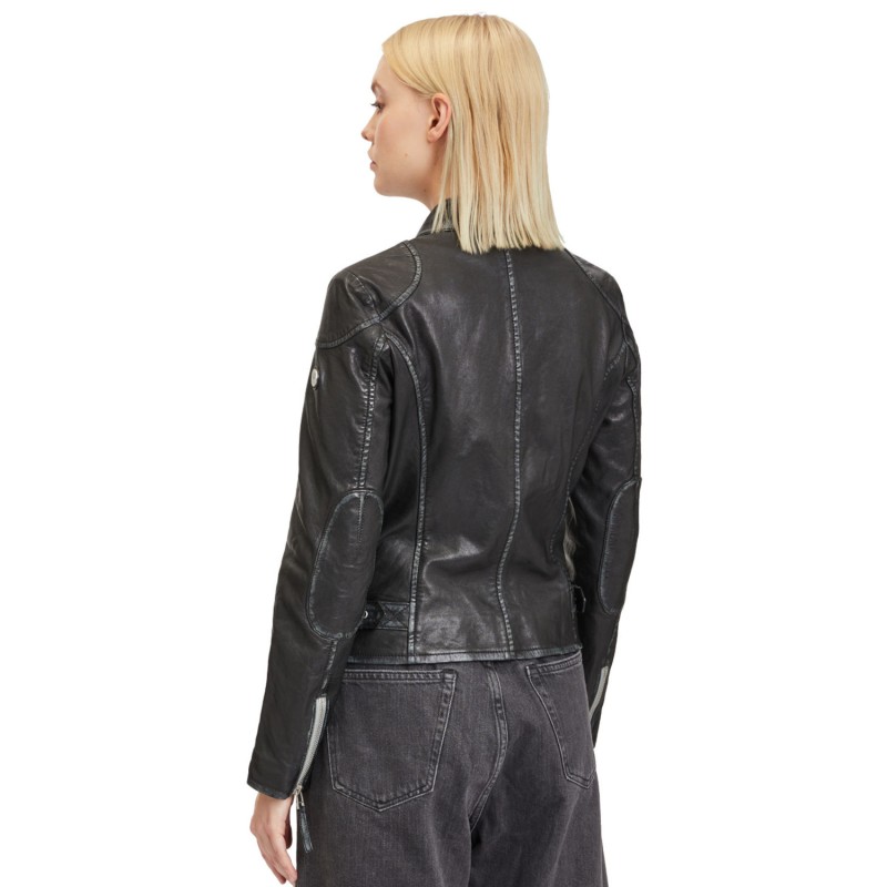 Geaca de Piele Dama Gipsy Neagra Faiza – Geci de Piele Geaca de Piele Dama Gipsy Neagra Faiza – Geci de Piele