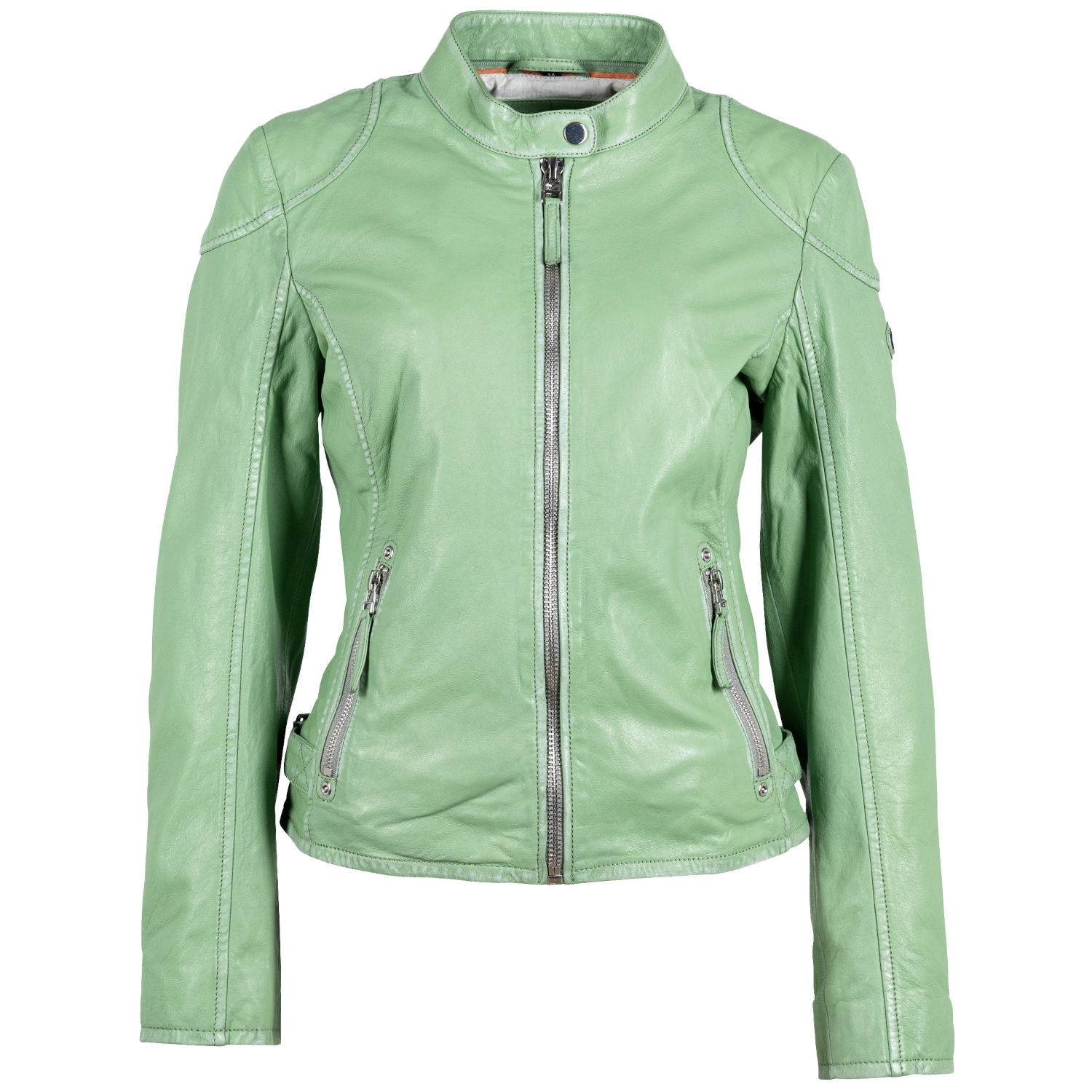 Geaca de Piele Dama Gipsy Verde Faiza – Geci de Piele