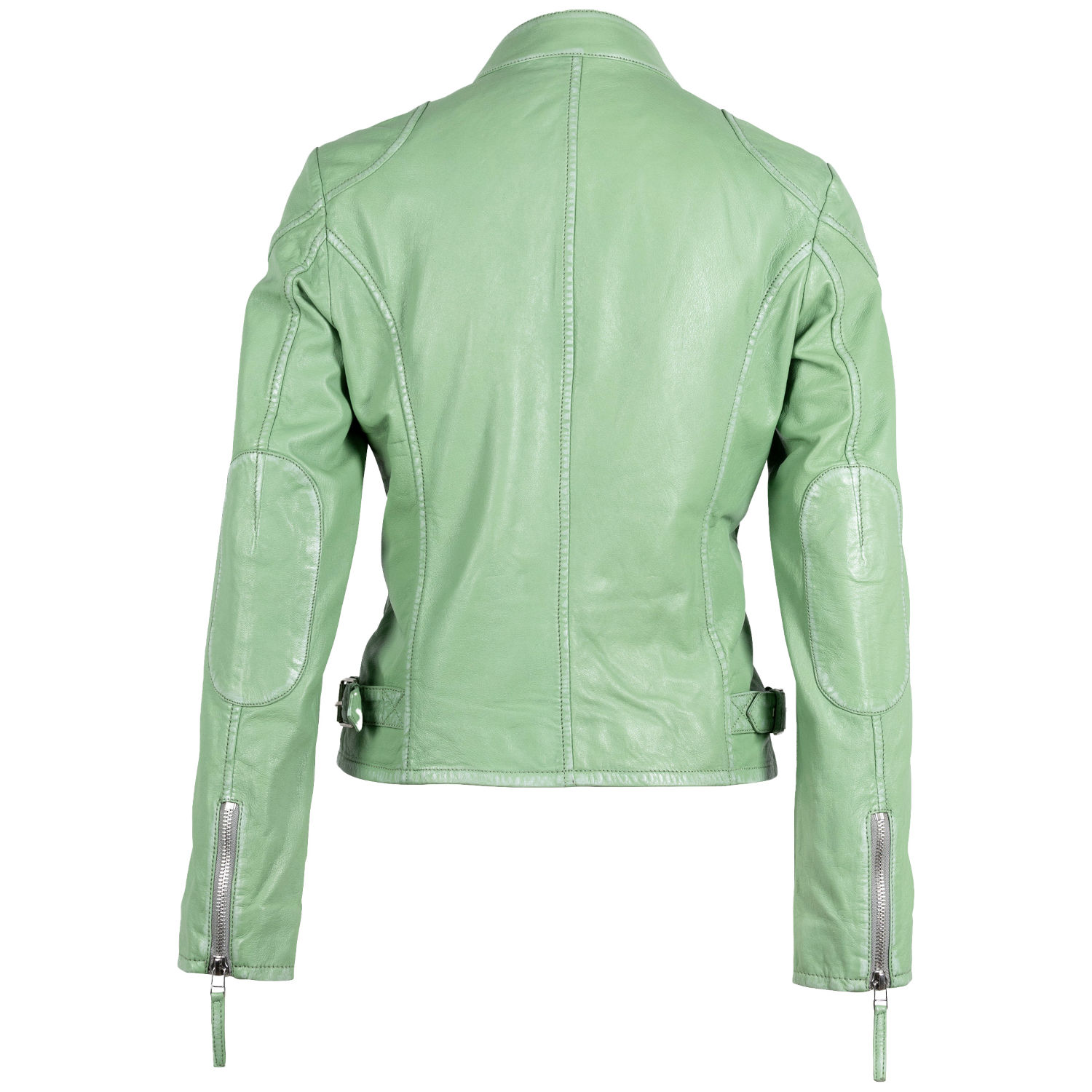 Geaca de Piele Dama Gipsy Verde Faiza – Geci de Piele