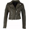 Geaca de Piele Dama Gipsy Olive G2GShalin 2 SF LAMIV Geaca de Piele Dama Gipsy Olive G2GShalin 2 SF LAMIV - readytowear.ro