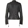 Geaca de Piele Dama Gipsy Neagra G2GShari SF LABONV - readytowear.ro