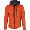 Geaca de Piele Barbati Gipsy Portocalie G2MAiden SF LAJORV Geaca de Piele Barbati Gipsy Portocalie G2MAiden SF LAJORV - readytowear.ro