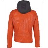 Geaca de Piele Barbati Gipsy Portocalie G2MAiden SF LAJORV Geaca de Piele Barbati Gipsy Portocalie G2MAiden SF LAJORV - readytowear.ro