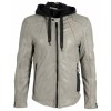 Geaca de Piele Barbati Gipsy Gri Deschis G2MAidon – IMBRACAMINTE