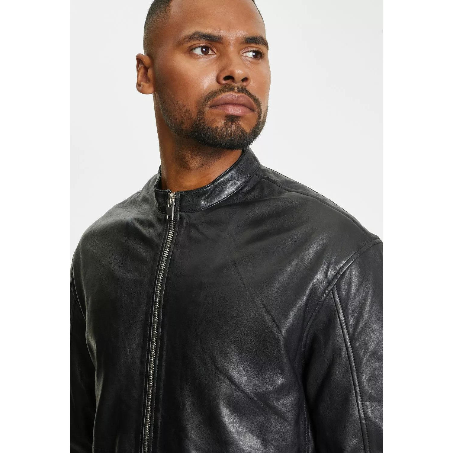 Geaca de Piele Barbati Gipsy Neagra G2MAirth – Black Friday Geaca de Piele Barbati Gipsy Neagra G2MAirth – Black Friday