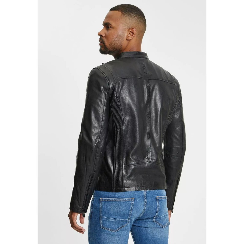 Geaca de Piele Barbati Gipsy Neagra G2MAlim SF LABRIV Geaca de Piele Barbati Gipsy Neagra G2MAlim SF LABRIV - readytowear.ro
