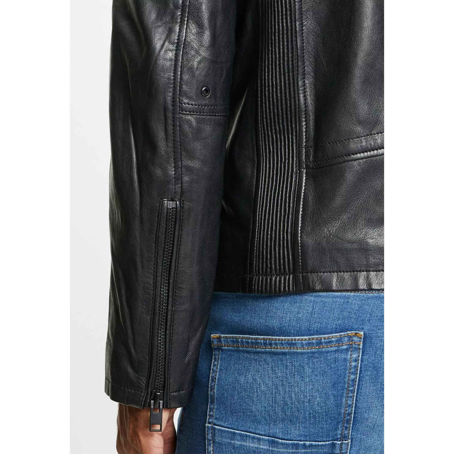 Geaca de Piele Barbati Gipsy Neagra G2MAlim SF LABRIV – IMBRACAMINTE Geaca de Piele Barbati Gipsy Neagra G2MAlim SF LABRIV – IMBRACAMINTE