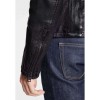 Geaca de Piele Barbati Gipsy Neagra G2MBrennon - readytowear.ro