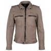 Geaca de Piele Barbati Gipsy Gri Deschis G2MBrenton Geaca de Piele Barbati Gipsy Gri Deschis G2MBrenton - readytowear