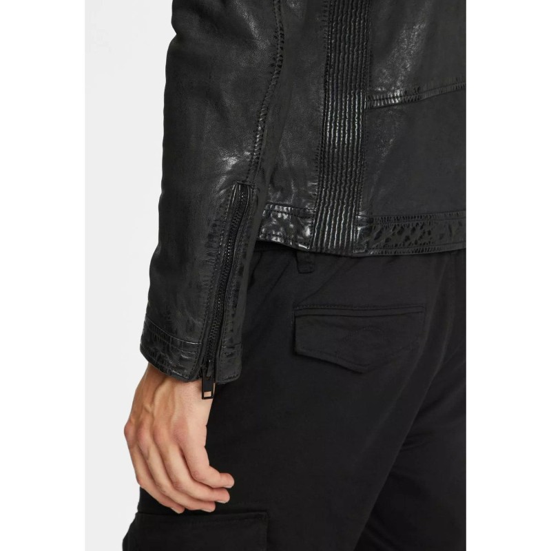 Geaca de Piele Barbati Gipsy Neagra G2MBrenton – IMBRACAMINTE Geaca de Piele Barbati Gipsy Neagra G2MBrenton – IMBRACAMINTE