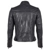 Geaca de Piele Barbati Gipsy Neagra G2MByran - readytowear.ro