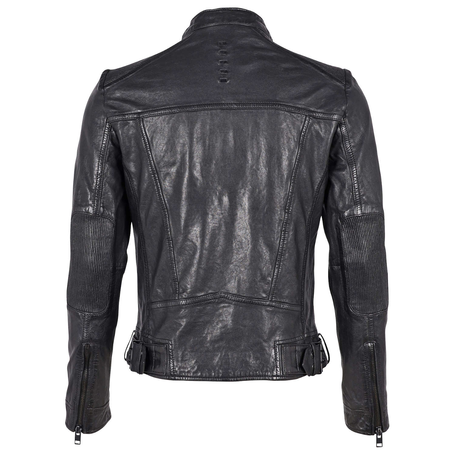 Geaca de Piele Barbati Gipsy Neagra G2MByran – IMBRACAMINTE