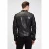 Geaca de Piele Barbati Gipsy Neagra G2MByran - readytowear.ro