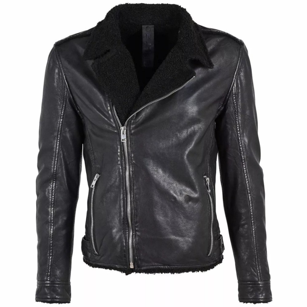 Cojoc de Piele Barbati Gipsy Neagra G2MCoyn Cojoc de Piele Barbati Gipsy Neagra G2MCoyn - readytowear.ro