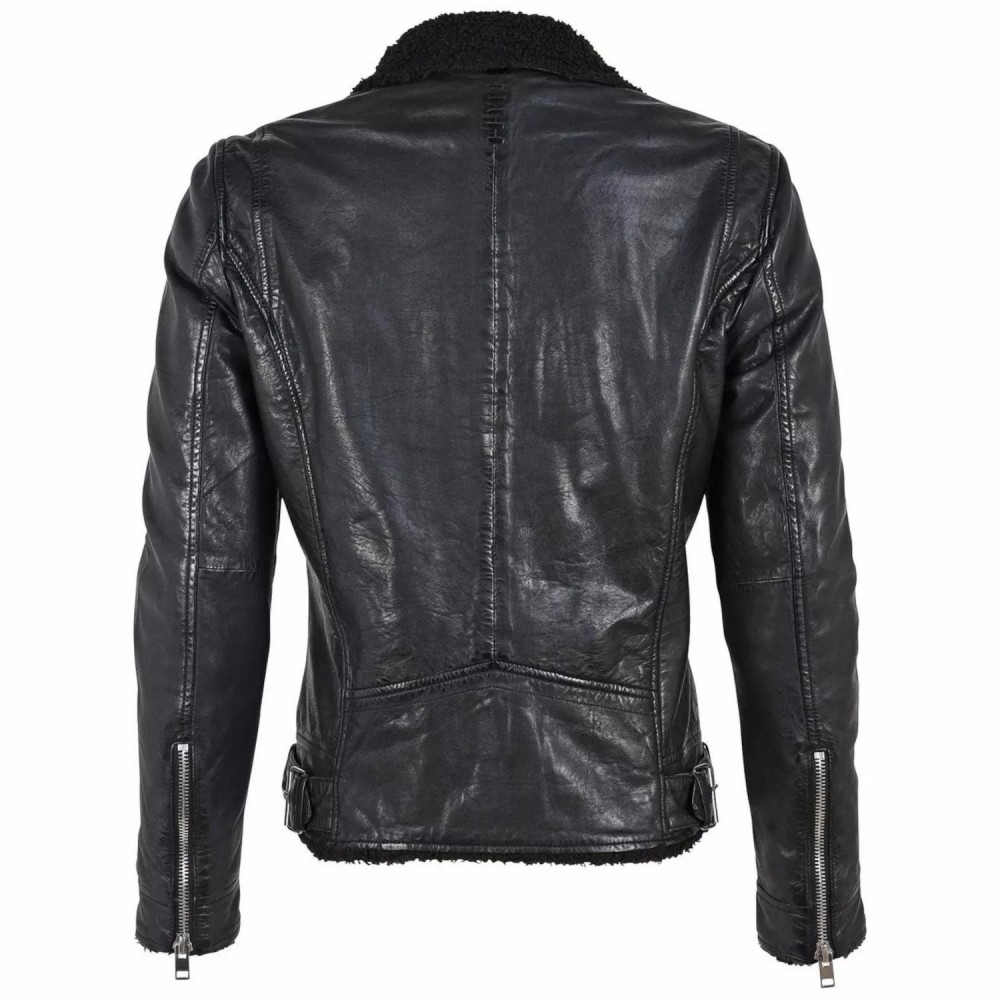 Cojoc de Piele Barbati Gipsy Neagra G2MCoyn Cojoc de Piele Barbati Gipsy Neagra G2MCoyn - readytowear.ro