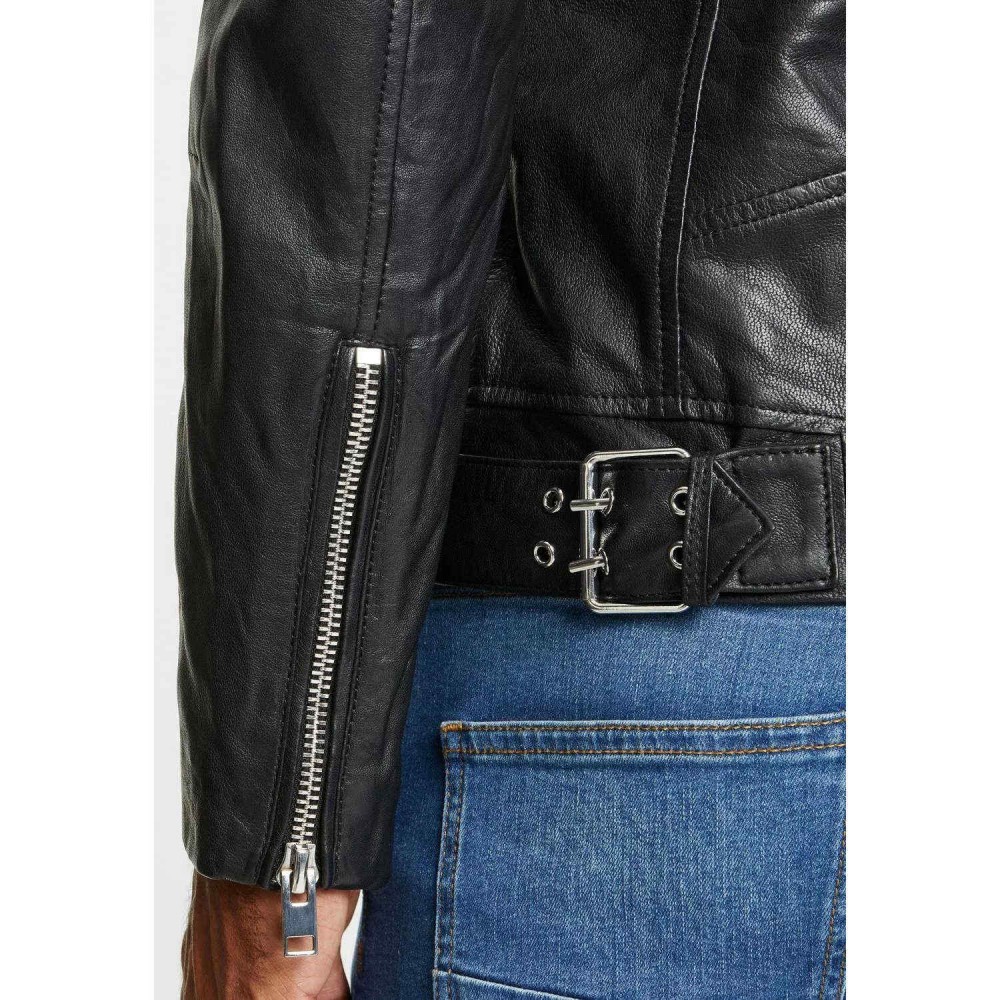 Geaca de Piele Barbati Gipsy Neagra G2MCrail Geaca de Piele Barbati Gipsy Neagra G2MCrail - readytowear.ro