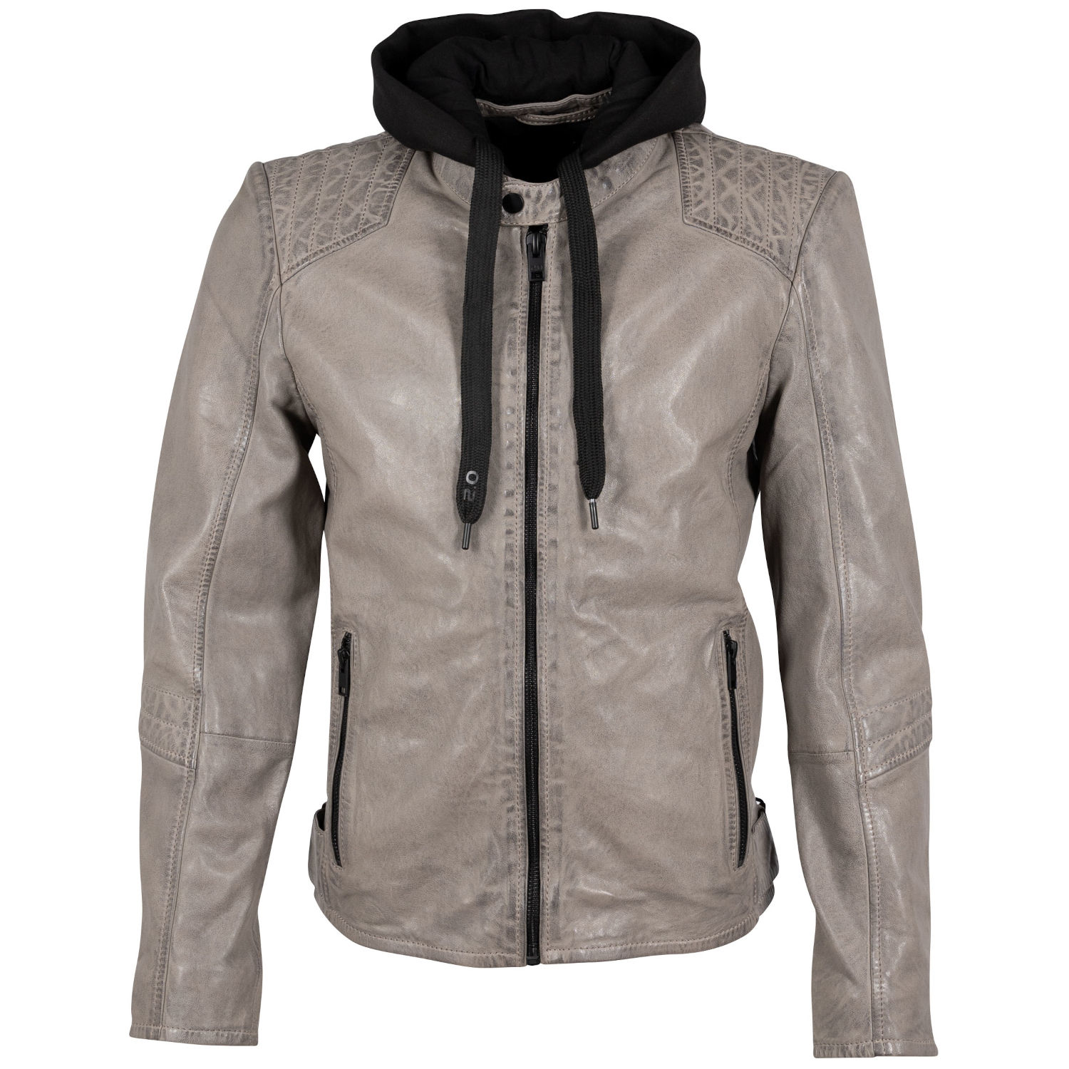 Geaca de Piele Barbati Gipsy Gri Deschis G2MDaryon – Geci de Piele Geaca de Piele Barbati Gipsy Gri Deschis G2MDaryon – Geci de Piele