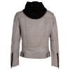 Geaca de Piele Barbati Gipsy Gri Deschis G2MDayto Geaca de Piele Barbati Gipsy Gri Deschis G2MDayto - readytowear.ro