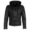 Geaca de Piele Barbati Gipsy Neagra G2MDayto Geaca de Piele Barbati Gipsy Neagra G2MDayto - readytowear.ro