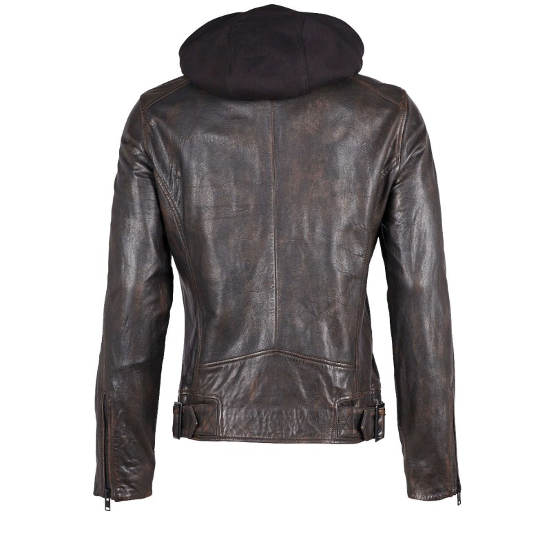 Geaca de Piele Barbati Gipsy Neagra G2MDyvon – IMBRACAMINTE