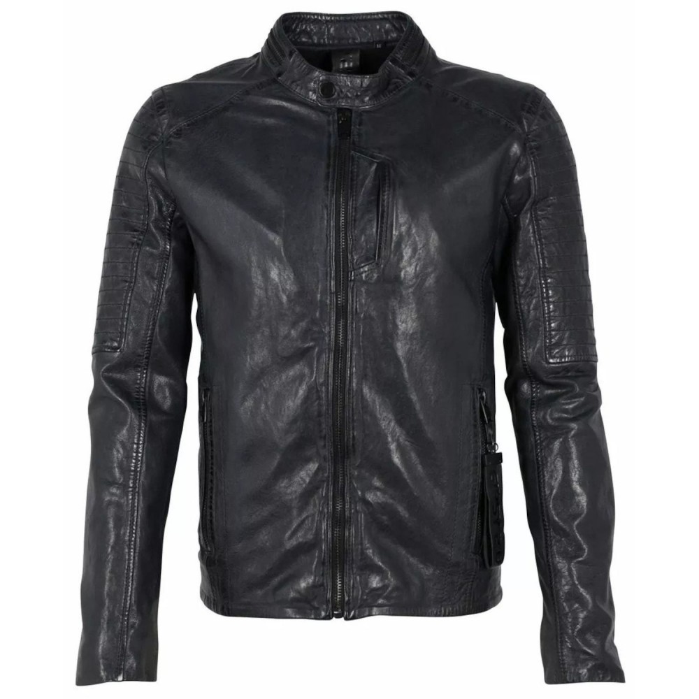 Geaca de Piele Barbati Gipsy Bleumarin G2MEmrys Geaca de Piele Barbati Gipsy Bleumarin G2MEmrys - readytowear