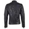 Geaca de Piele Barbati Gipsy Neagra G2MEmrys - readytowear.ro