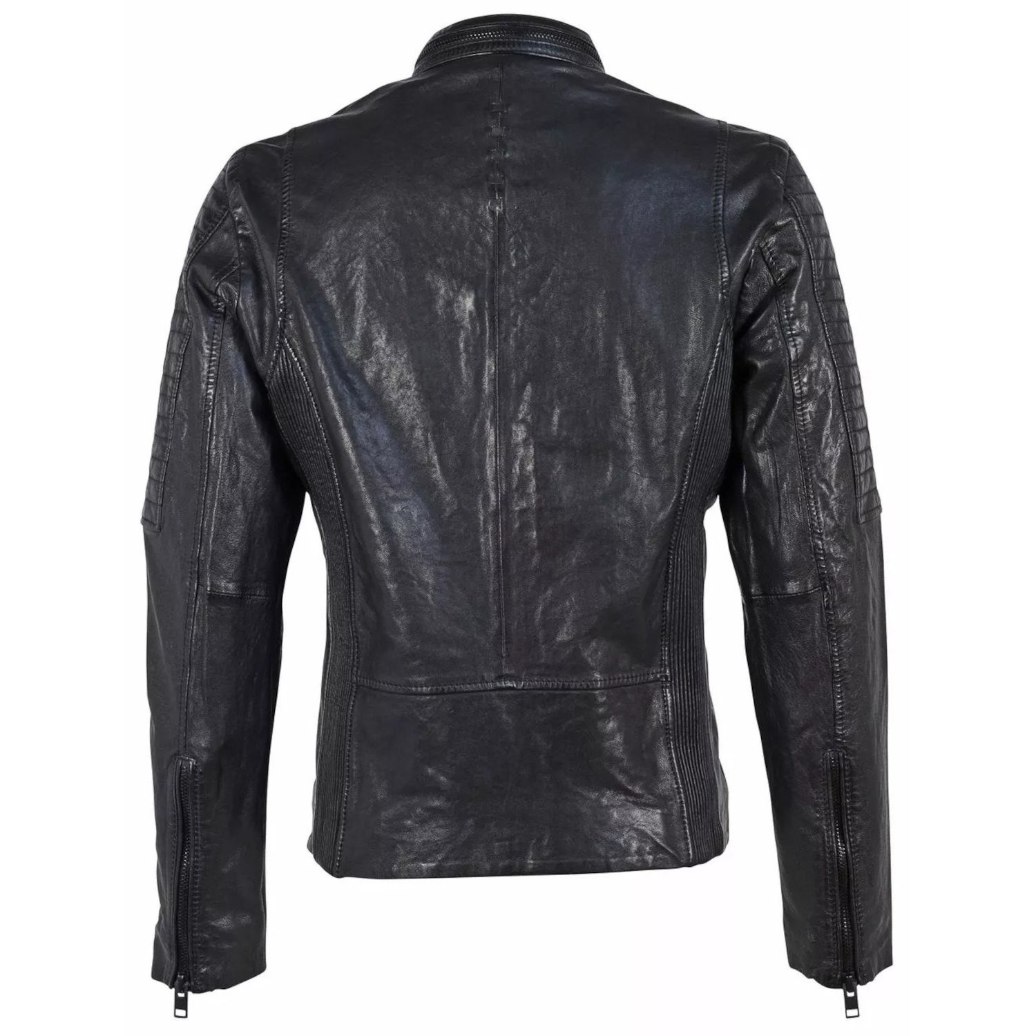 Geaca de Piele Barbati Gipsy Neagra G2MEmrys – IMBRACAMINTE