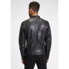 Geaca de Piele Barbati Gipsy Neagra G2MEmrys - readytowear.ro