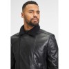 Gipsy 2.0 G2MEnno – geacă de iarnă din piele neagră Geacă de iarnă din piele bărbați Gipsy 2.0 G2MEnno neagră, față