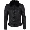 Geaca de Piele Barbati Gipsy Neagra G2MFairan – Black Friday