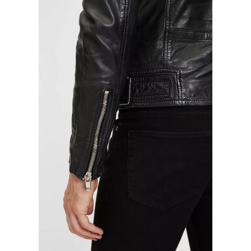 Geaca de Piele Barbati Gipsy Neagra G2MJamis Geaca de Piele Barbati Gipsy Neagra G2MJamis - readytowear.ro