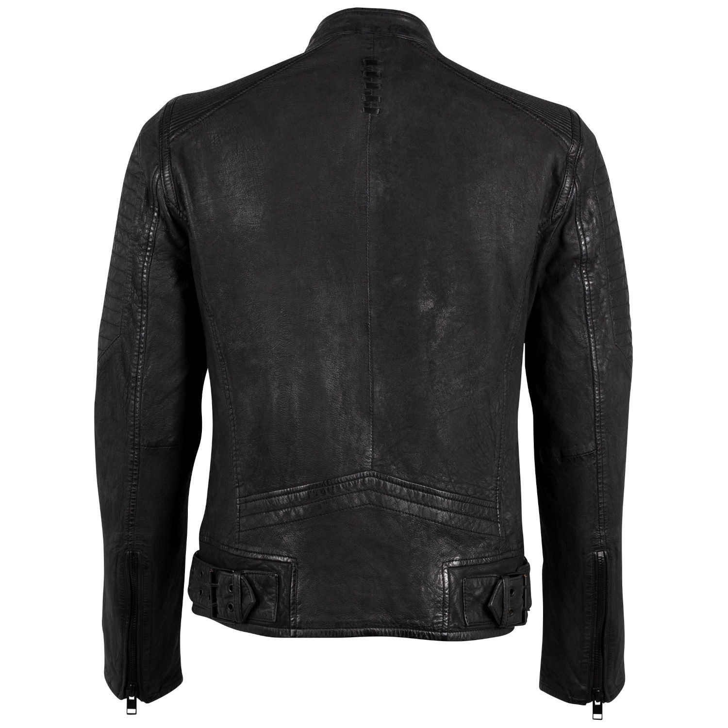 Geaca de Piele Barbati Gipsy Neagra G2MJorin – Black Friday