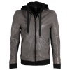 Geaca de Piele Barbati Gipsy Gri G2MKailan Geaca de Piele Barbati Gipsy Gri G2MKailan - readytowear.ro