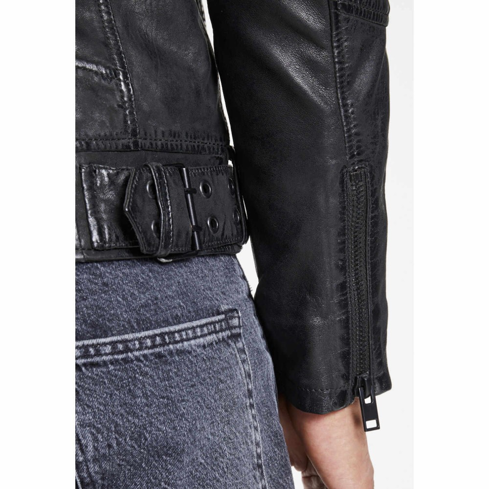 Geaca de Piele Barbati Gipsy Neagra G2MKayto Geaca de Piele Barbati Gipsy Neagra G2MKayto - readytowear.ro