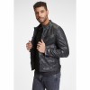 Geaca de Piele Barbati Gipsy Neagra G2MKayto – Black Friday Geaca de Piele Barbati Gipsy Neagra G2MKayto – Black Friday
