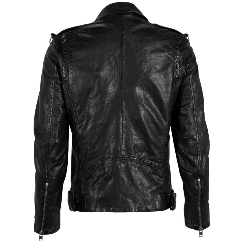 Geaca de Piele Barbati Gipsy Neagra G2MKillian – IMBRACAMINTE