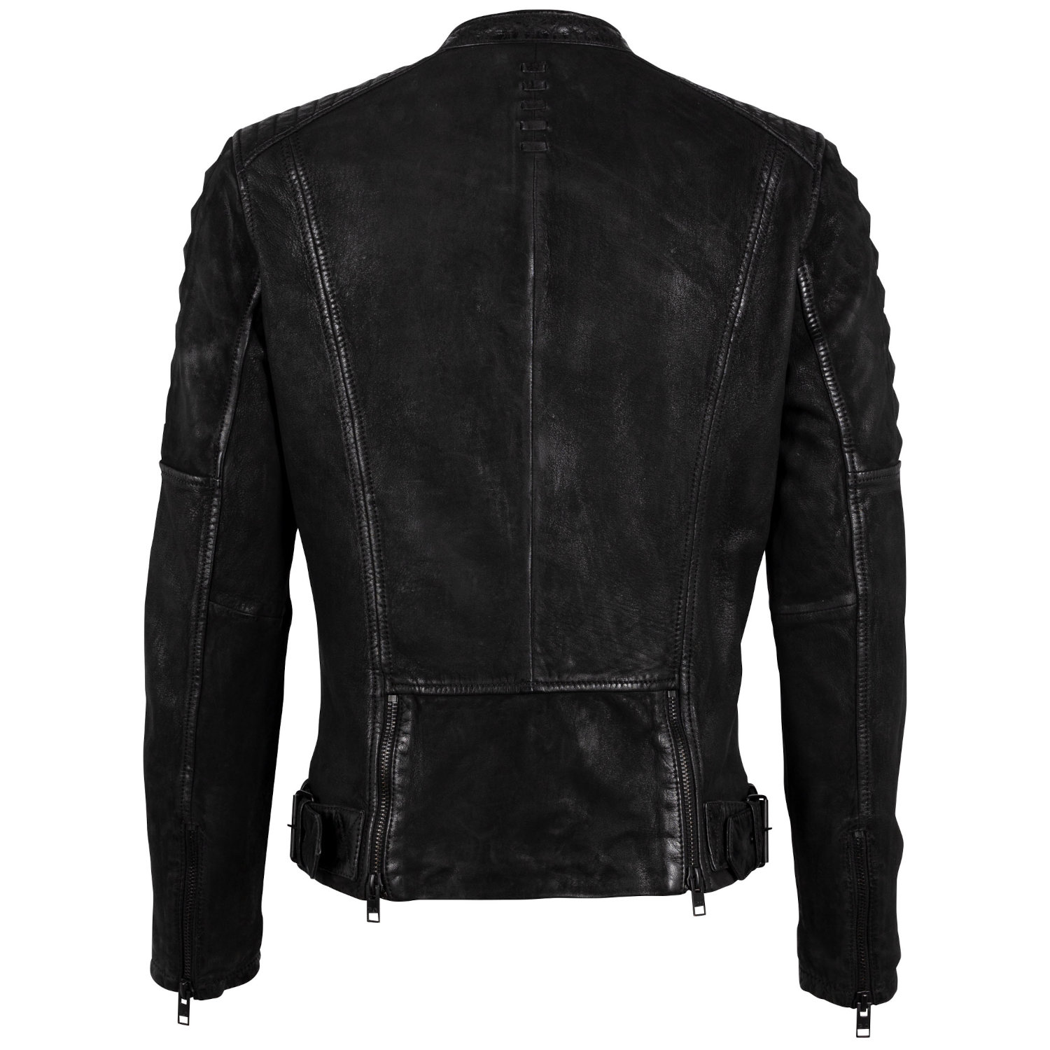 Geaca de Piele Barbati Gipsy Neagra G2MKjas – IMBRACAMINTE