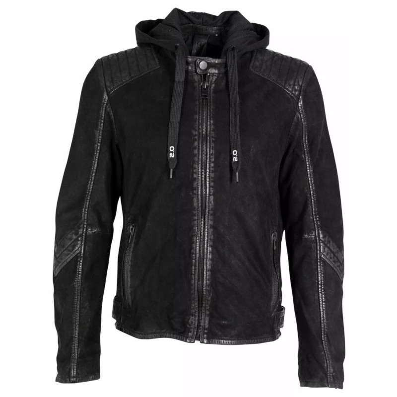 Geaca de Piele Barbati Gipsy Neagra G2MKyree – IMBRACAMINTE Geaca de Piele Barbati Gipsy Neagra G2MKyree – IMBRACAMINTE