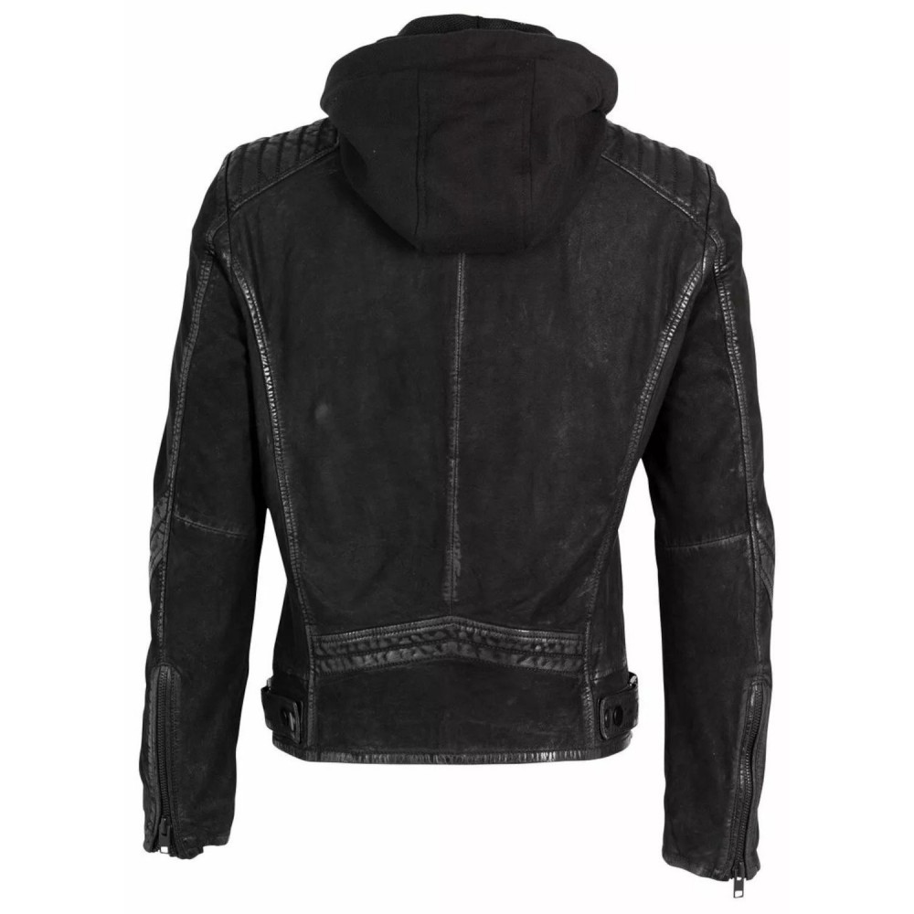 Geaca de Piele Barbati Gipsy Neagra G2MKyree Geaca de Piele Barbati Gipsy Neagra G2MKyree - readytowear.ro