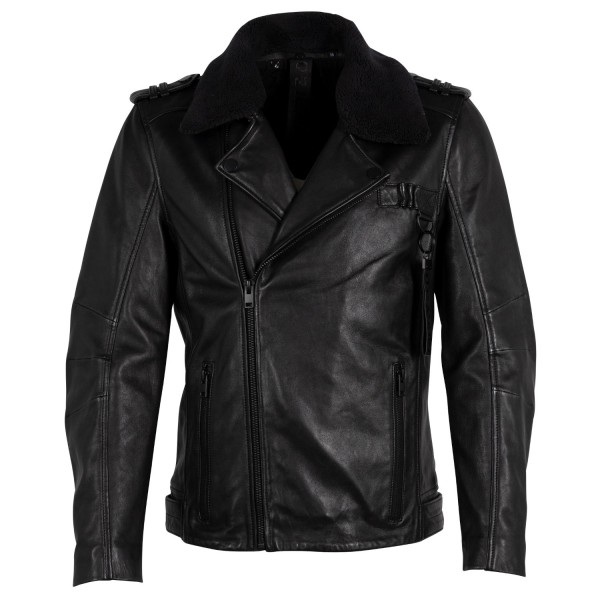 Geaca de Piele Barbati Gipsy Neagra G2MLotis – IMBRACAMINTE — fotografia 1